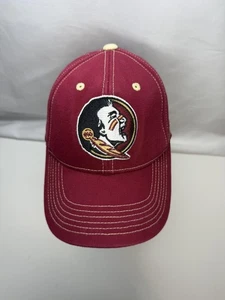 Cappello Florida State Seminoles berretto cinturino posteriore uomo taglia unica rosso NCAA calcio FSU - Foto 1 di 8