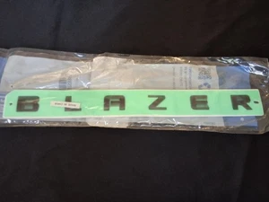 Genuine GM 2019-25 Chevy Blazer Black Front Side Door Name Plate Emblem 84188528 - Picture 1 of 2