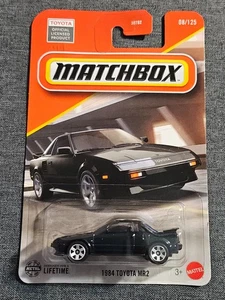 Matchbox 1984 Toyota MR2 #08/125 Right Wheel Lights Down 2025 - Picture 1 of 5