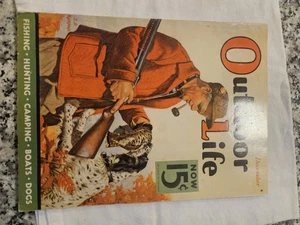 1935 DECEMBER OUTDOOR LIFE MAGAZINE - FISHING HUNTING CAMPING COVER - E 5669 - Picture 1 of 9