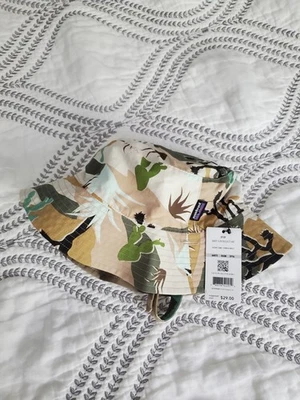 Patagonia Reversible Cactus/Desierto Camuflaje Niño Pequeño Cubo Sombrero para el Sol 2T-5T Nuevo Foto 1 de 4