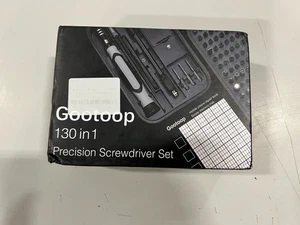 Gootoop 130 in 1 Percision Screwdriver Set -Black/Orange - Picture 1 of 3