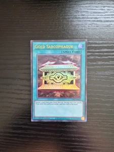 Yugioh The Fallen & The Virtuous - Gold Sarcophagus - Ultra Rare - CH01-EN032 - Picture 1 of 1