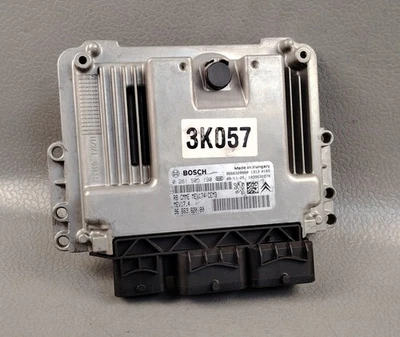 PEUGEOT CITROEN 1.6 16V ENGINE CONTROL MODULE UNIT ECU ECM 0261S05190 9666382080 - Image 1 of 4