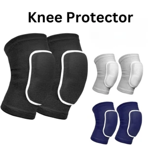 1 Pair Knee Pads Construction Professional Work Sports Comfort Gel Leg Protector - Picture 1 of 16