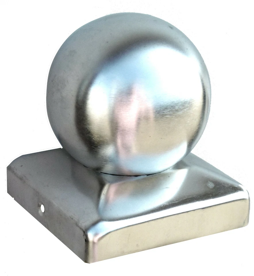 EXCOLO Tappo per pali in acciaio inox 70 mm - 120 mm protezione pali in legno copertura pali recinzione