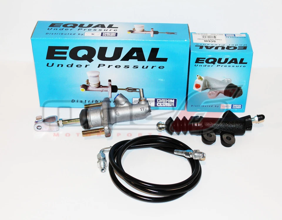 Exedy Master & Slave Cylinder & Black Clutch Line Kit 94-01 Acura Integra - Image 1 of 1