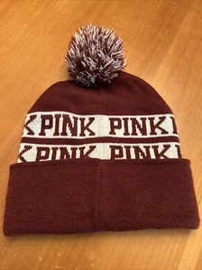 Victoria's Secret Pink Beanie Hat Women  - Picture 1 of 9