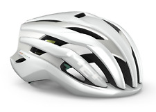 MET Trenta MIPS Road Cycling Helmet Undyed White Lime Matte LTD Limited Medium