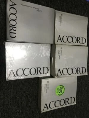 2008 2009 2010 2011 Honda ACCORD Service Shop Repair Manual Set W EWD Supplement - Image 1 of 4