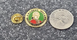REF C - BROCHE MUSIQUE CLASSIQUE Wolfgang Amadeus MOZART  Lapel Pin - Picture 1 of 2