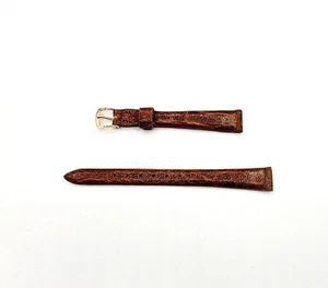 Vintage omega woman's Wristwatch band Brown Gen Ram 7/16R - Picture 1 of 4