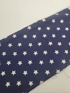 Dear Stella Fabric Stars Nautical Blue Ocean Patriotic Quilt Novelty ONE YARD - Picture 1 of 2