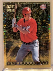 1995 1st FIRST Bowman GOLD FOIL #271  Scott Rolen HOF RARE ROOKIE RC ICONIC - Picture 1 of 2