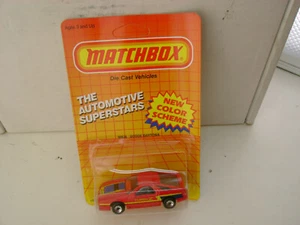 1987 MATCHBOX SUPERFAST MB 28 RED DODGE DAYTONA TURBO Z NEW ON CARD - Picture 1 of 5