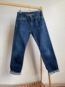 Resolute 710 Made in Japan Slim Straight Selvedge Denim Size 33x34 (fits 30x30) - Picture 1 of 18