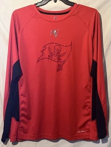 Tampa Bay Buccaneers Long Sleeve Majestic Cool Base Shirt Size XL - Picture 1 of 6