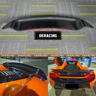 Para McLaren MP4-12C 650S fibra de carbono real NUEVO alerón trasero 1 pieza Foto 1 de 4
