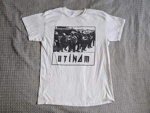 Utinam Shirt Adult Medium White Brooklyn New York NYC - Picture 1 of 8
