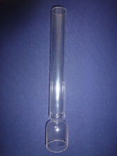 Glaszylinder Glaskolben für Petroleumlampen Höhe ca. 22,4 cm Durchmesser 3,4 cm
