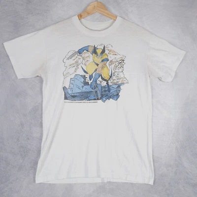 Vintage Wolverine Marvel Shirt Boys XL Mens Small Single Stitch X-Men Comic 80s - Image 1 of 4