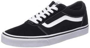 Vans' Men's Ward Lace Up Sneaker Black Sz 8 Medium US - Picture 1 of 7