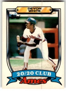 1989 Topps Ames 20/20 Club - Devon White #31 - Bild 1 von 2