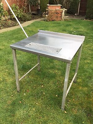Stainless Steel Prep Table With Drip Tray • 45£