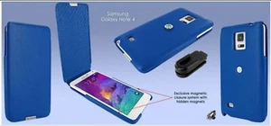 LEATHER FRAMA CASE COVER GENUINE LEATHER SAMSUNG NOTE 4 | PREMIUM MADE SPAIN | NEW - Picture 1 of 10