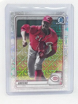 Hunter Greene 2020 Bowman Chrome Mega Box Refractor - #BCP-47 - Cincinnati Reds - Image 1 of 2
