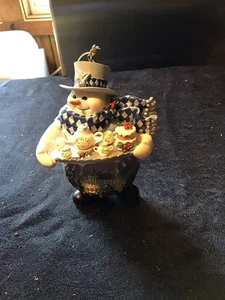 Ashton - Drake Schneemann Ornament - Thomas Kinkade - Bild 1 von 6