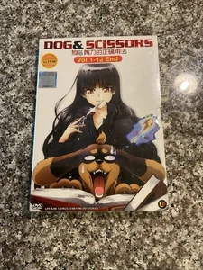 DOGS & SCISSORS – VOL. 1-12 END DVD BOX SET REGION-1. BRAND NEW. - Picture 1 of 7