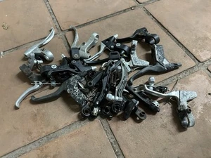 Used Lot Shimano Dia-Compe V-Brakes Levers PARTS Repair As-Is - Picture 1 of 6