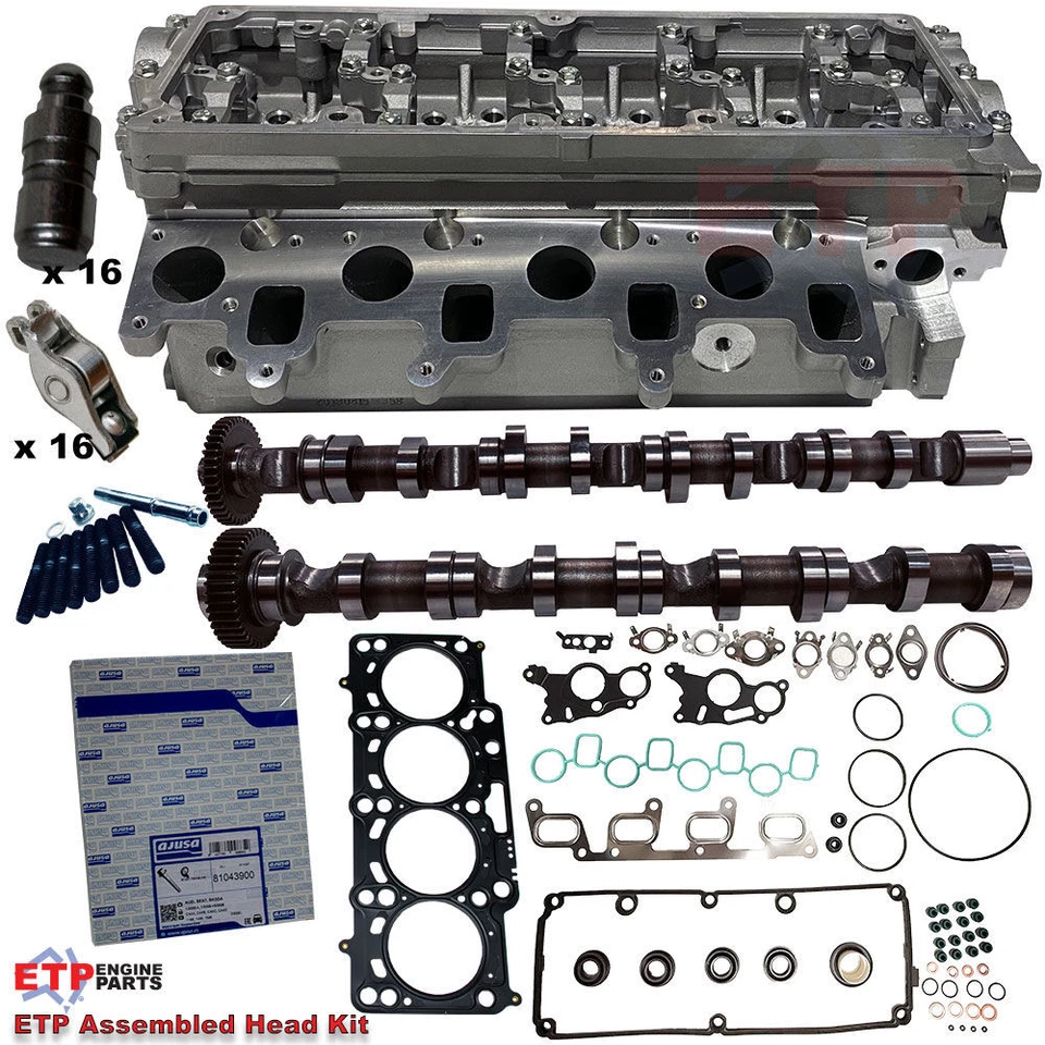 ETP's Assembled Cylinder Head Kits suits Volkswagen CDBA (VW) 2.0L Diesel Amarok - image 1 of 1