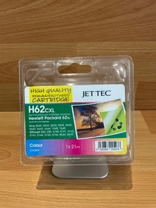 Jet tec H62 XL Farbe Hochleistungs Drucker Tintenpatronen HP 62XL - Bild 1 von 2