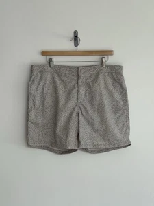 Pantalones Cortos de Natación Allsaints “WASCO” Gris Claro Estampado Animal Extra Grande - Imagen 1 de 14