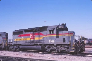 SBD 8149 SD40-2 TOP!!   @ JACKSONVILLE, FL 1984 35MM SLIDE - Bild 1 von 1