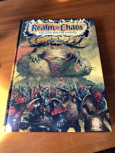 Realm of Chaos, The Lost And The Damned book UK Reprint. Warhammer. - Picture 1 of 2