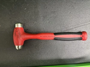 snap-on tools dead blow hammer 24 oz ball peen HBBD24 red - Bild 1 von 2