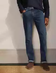 Boden Hombre Vaqueros Rectos Medio Enjuague Talla UK W42/L36 Nuevo M0698 - Imagen 1 de 5
