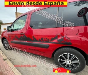 Kit Laterales Mountain Edition stickers Vinilos Furgo Camper Universal - Imagen 1 de 3