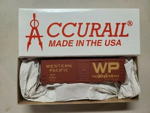 Accurail Trenes Escala HO WP Western Pacific AAR 40' Caja Acero Coche Kit 35169 - Imagen 1 de 1