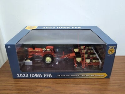Spec Cast 1/16 Allis Chalmers D-15 WF 4-Row 330 Planter 2023 Iowa FFA  - Image 1 of 3