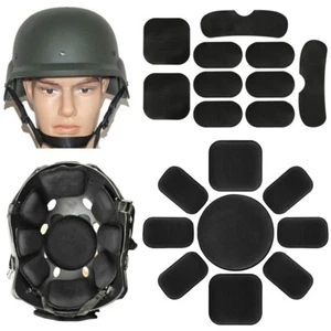 Universal Airsoft Helmet Pads Tactical Helmet Inner EVA Cushion Pad with Sticker - Picture 1 of 17