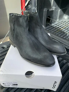 ALDO SALENGER MEN'S CHELSEA BOOTS NEW IN BOX SIZE 10 **FREE SHIPPING** - Picture 1 of 5