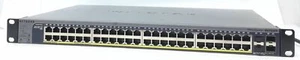 Netgear 48 Port Gigabit Smart Switch With PoE & 4 SFP Ports Prosafe GS752TP - Picture 1 of 7
