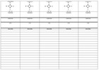 Water Resistant Geocache logs geocaching log sheets RITR Paper