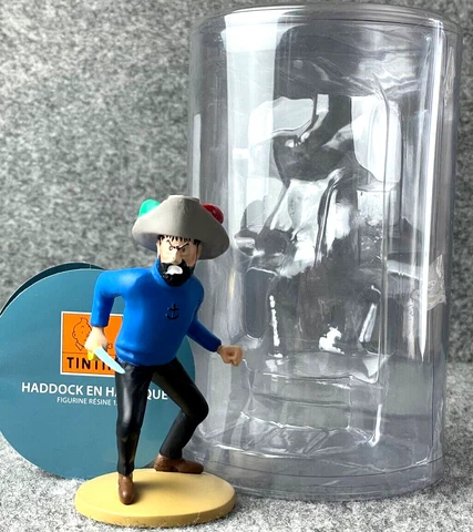 Tintin Figurine Moulinsart 42232 Haddock & Sword: Secret Unicorn Officielle 24 Cover