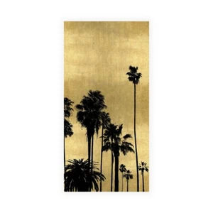 Stampa Su Tela Su Carta Poster o Quadro Bennett Kate Palm Silhouette on Gold III - Imagen 1 de 2