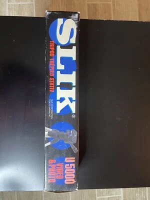 Slik U5000 Video and Photo Tripod W/Box  - Image 1 of 4